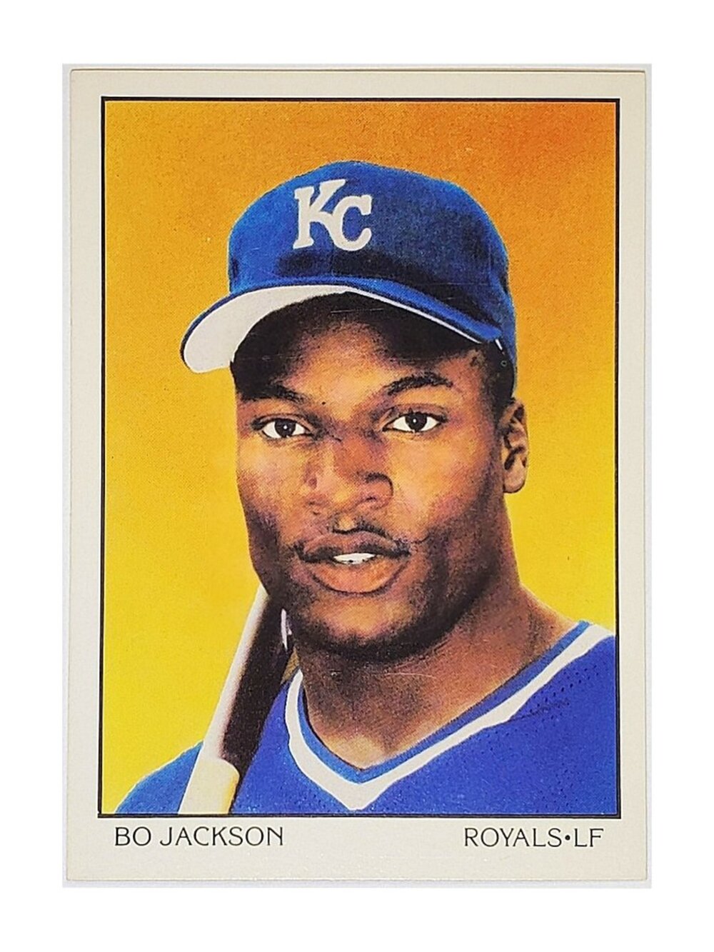 BO JACKSON "DREAM TEAM" 1990 SCORE BASEBALL #687, KANSAS CITY ROYALS!